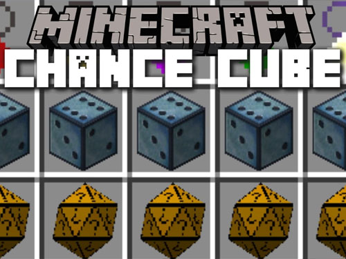 Minecraft Mods: Chance Cubes