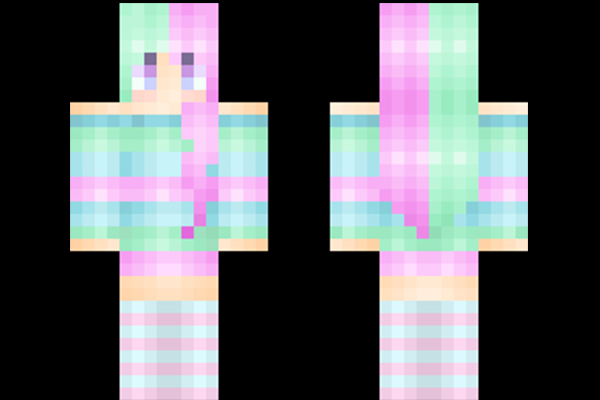 Minecraft Skins: Candygirl