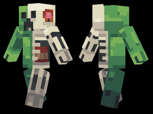Minecraft Skins: Creeper Anatomy Download