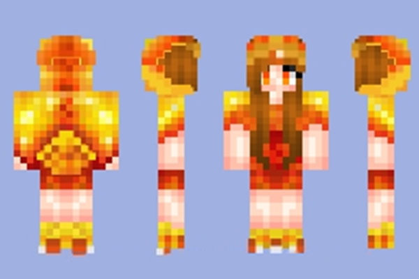 Minecraft Skins: Phoenix Girl