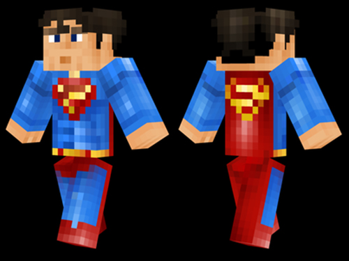 Minecraft Skins: Superman Download