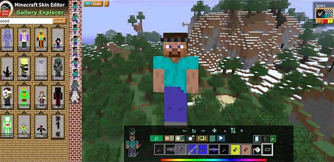 Play and Download Minecraft Skins