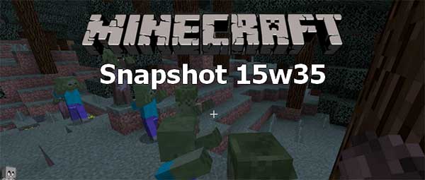Minecraft 15w35d for Java Edition 1.9