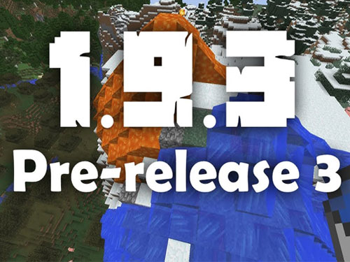 Minecraft 1.9.3-pre3